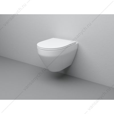 Унитаз безободковый подвесной  FlashClean C701700WH AM.PM Spirit V2.0  AM.PM (Германия) купить в Тюмени (Ван Саныч™)