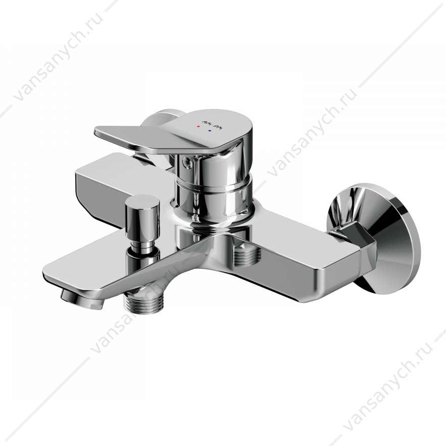 Смеситель для ванны и душа AM.PM X-Joy, излив 164 мм, хром, F85A10000 AM.PM (Германия) купить в Тюмени (Ван Саныч™)