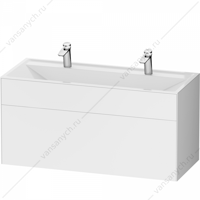 Тумба под раковину подвесная AM.PM INSPIRE V2.0, 120 см, 3 ящ, белый M50AFHX1203WM  AM.PM (Германия) купить в Тюмени (Ван Саныч™)