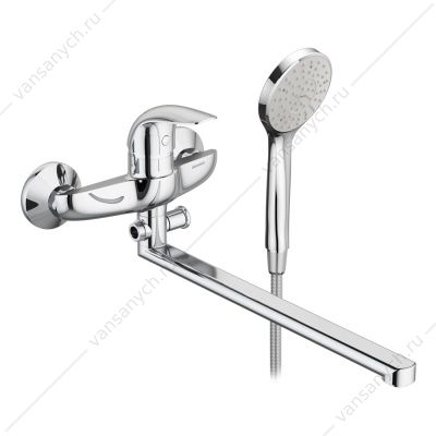 Смеситель для ванны/душа RedBlu Palace Bit, с изливом 350 мм, ручным душем, 319500000  RedBlu by Damixa (Дания) купить в Тюмени (Ван Саныч™)