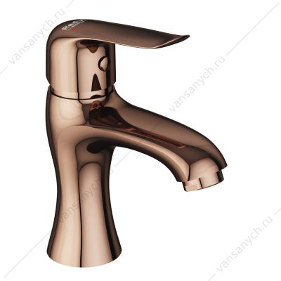 Смеситель для умывальника RedBlu Palace Evo Gold, золото 330210000 RedBlu by Damixa (Дания) купить в Тюмени (Ван Саныч™)