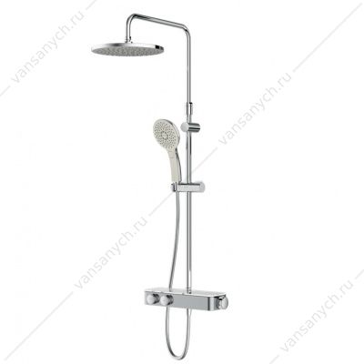 Душевая система с термостатом AM.PM Inspire V2.0 для душа, верхний душ, F0750A400  AM.PM (Германия) купить в Тюмени (Ван Саныч™)