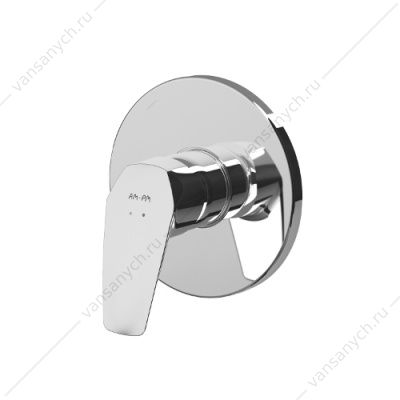 Смеситель для душа AM.PM Gem, c встраиваемый, хром, F9065000  AM.PM (Германия) купить в Тюмени (Ван Саныч™)