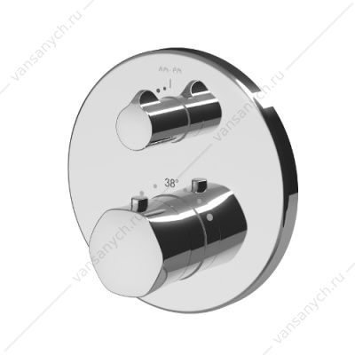 Смеситель для душа AM.PM Gem с термостатом, встраиваемый, хром, F9075600 AM.PM (Германия) купить в Тюмени (Ван Саныч™)
