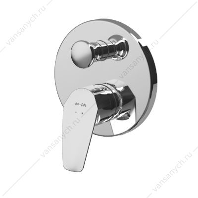 Смеситель д/ванны/душа AM.PM Gem, встраиваемый, хром, F9085000  AM.PM (Германия) купить в Тюмени (Ван Саныч™)