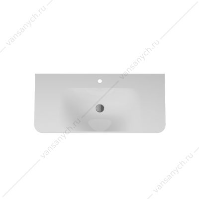 Раковина мебельная AM.PM Sensation, иск. мрамор, 100 см, M30WPC1001WG  AM.PM (Германия) купить в Тюмени (Ван Саныч™)