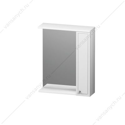 Зеркало-шкаф  RedBluPalace One, правый, 60 см, с подсветкой, белый, M41MPR0601WG  Redblu by Damixa (Дания) купить в Тюмени (Ван Саныч™)