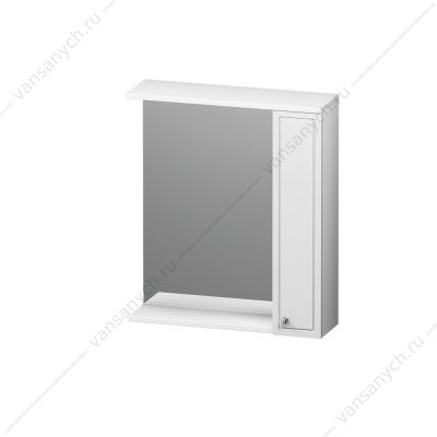 Зеркало-шкаф  RedBlu Palace One, правый, 65 см, с подсветкой, белый, M41MPR0651WG  Redblu by Damixa (Дания) купить в Тюмени (Ван Саныч™)