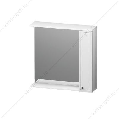 Зеркало-шкаф  RedBluPalace One, правый, 75 см, с подсветкой, белый, M41MPR0751WG  Redblu by Damixa (Дания) купить в Тюмени (Ван Саныч™)