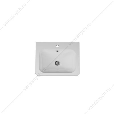 Раковина мебельная AM.PM BLISS D, иск. мрамор, 60см, M55WPX0601WG  AM.PM (Германия) купить в Тюмени (Ван Саныч™)
