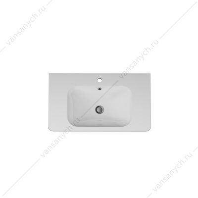 Раковина мебельная AM.PM BLISS, 80см, иск. мрамор. белый, M55WPX0801WG  AM.PM (Германия) купить в Тюмени (Ван Саныч™)