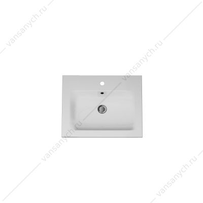 Раковина мебельная AM.PM SPIRIT 2.0, керамич. 60 см, встроен, белый, M70AWCC0602WG  AM.PM (Германия) купить в Тюмени (Ван Саныч™)