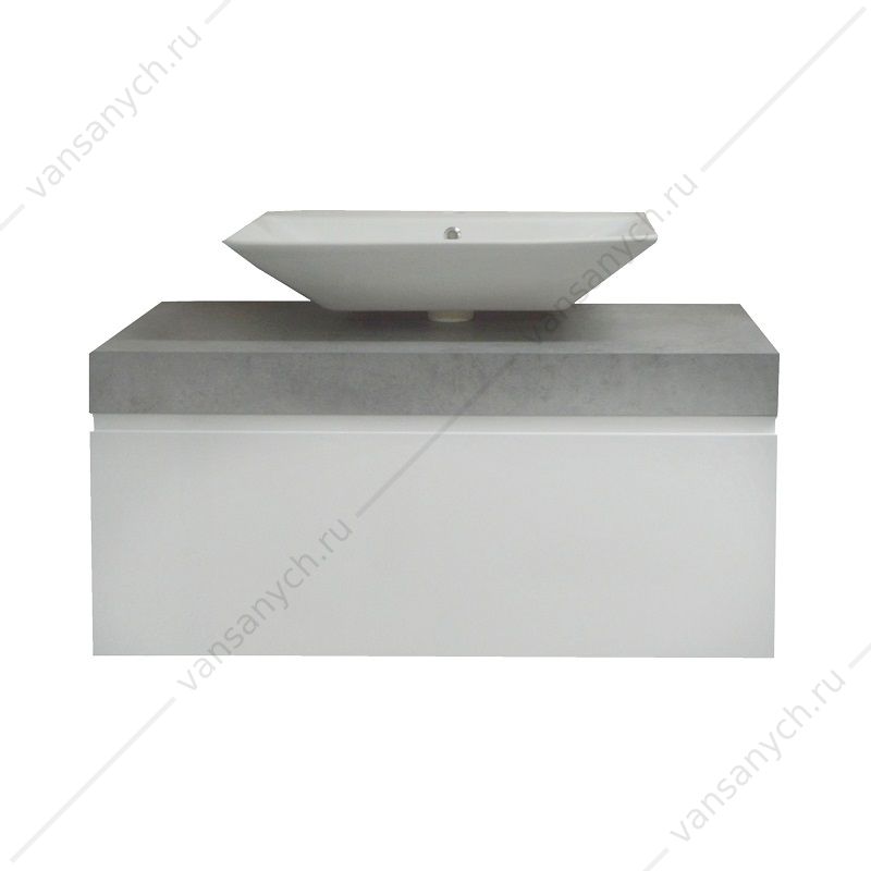 169646 Тумба 100 с накладной раковиной Azario LATINA, раковина Top Counter 65, CS00060591 Azario (Китай) купить в Тюмени (Ван Саныч™)