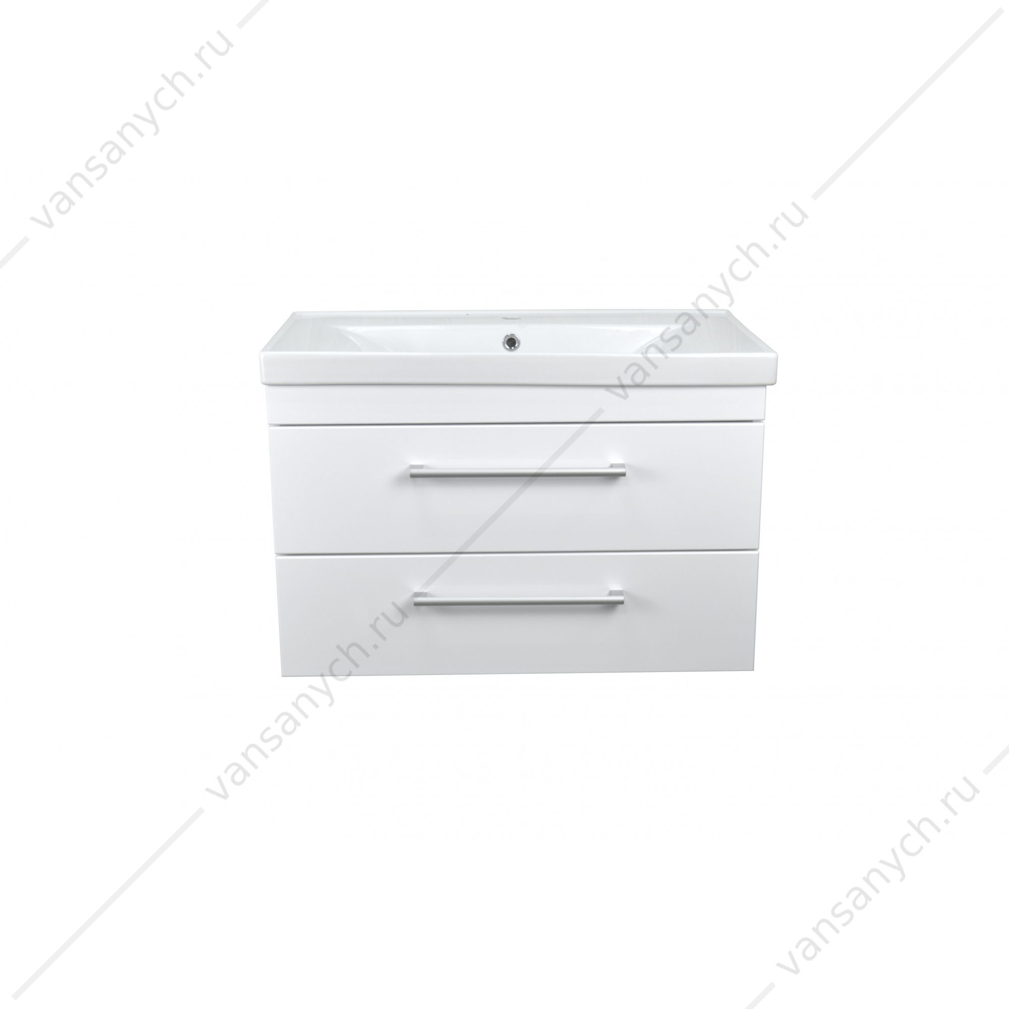 172394 Тумба с раковиной 80 Loranto Модерн 80/2, подвесная, раковина Sava 80 2080, CS00070878 Loranto (Россия-Китай) купить в Тюмени (Ван Саныч™)