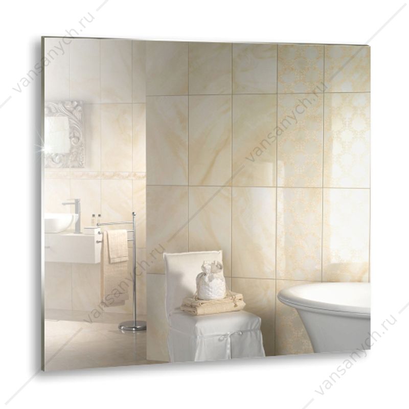 338993 Зеркало 77х77 LORANTO Квадрат ФР-00002142 Loranto (Россия-Китай) купить в Тюмени (Ван Саныч™)