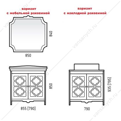 14365 Тумба под накладную раковину Corozo Манойр 80 Corozo (Россия) купить в Тюмени (Ван Саныч™)