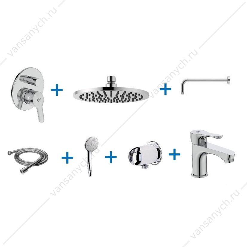 Набор смесителей для ванной Ideal Standard 