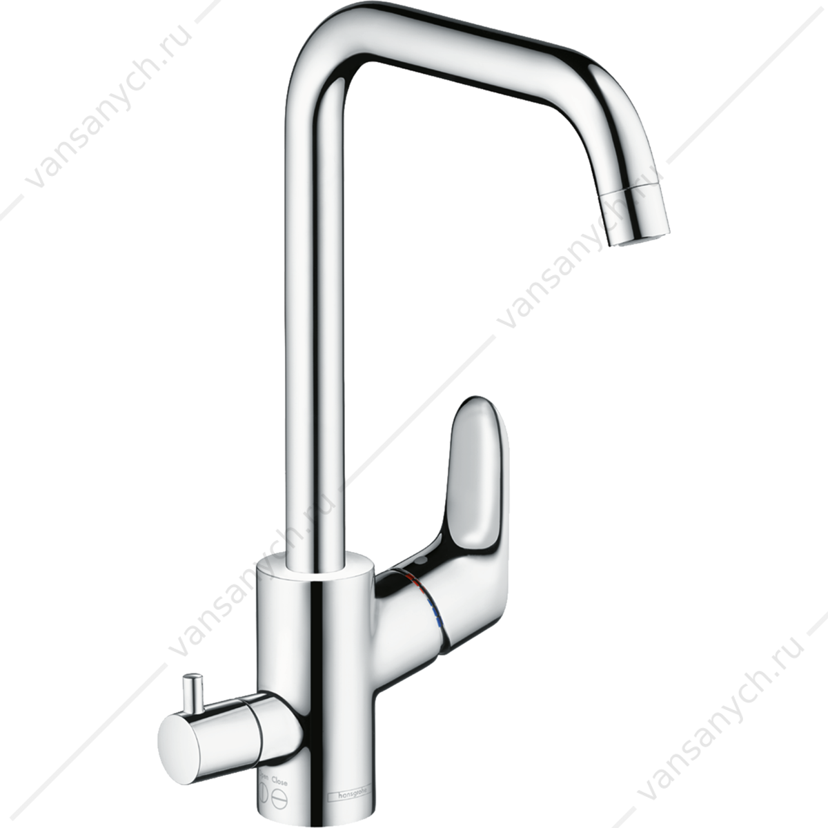 Смеситель для кухни Hansgrohe Focus 260 с переключением на посудомоечн. машину HANSGROHE (Германия) купить в Тюмени (Ван Саныч™)