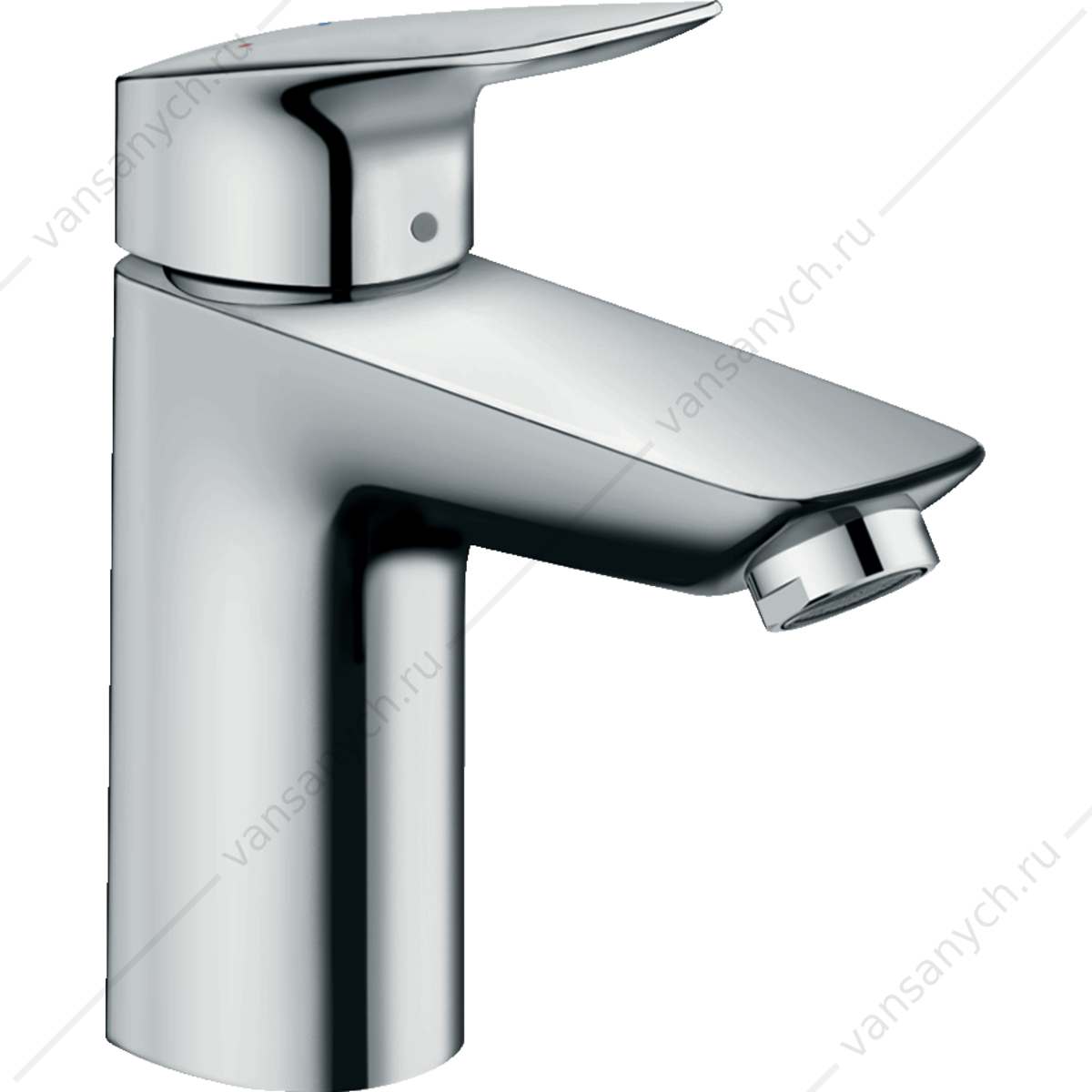 Смеситель Hansgrohe Logis для раковины 100 мм со сливным гарнитуром HANSGROHE (Германия) купить в Тюмени (Ван Саныч™)
