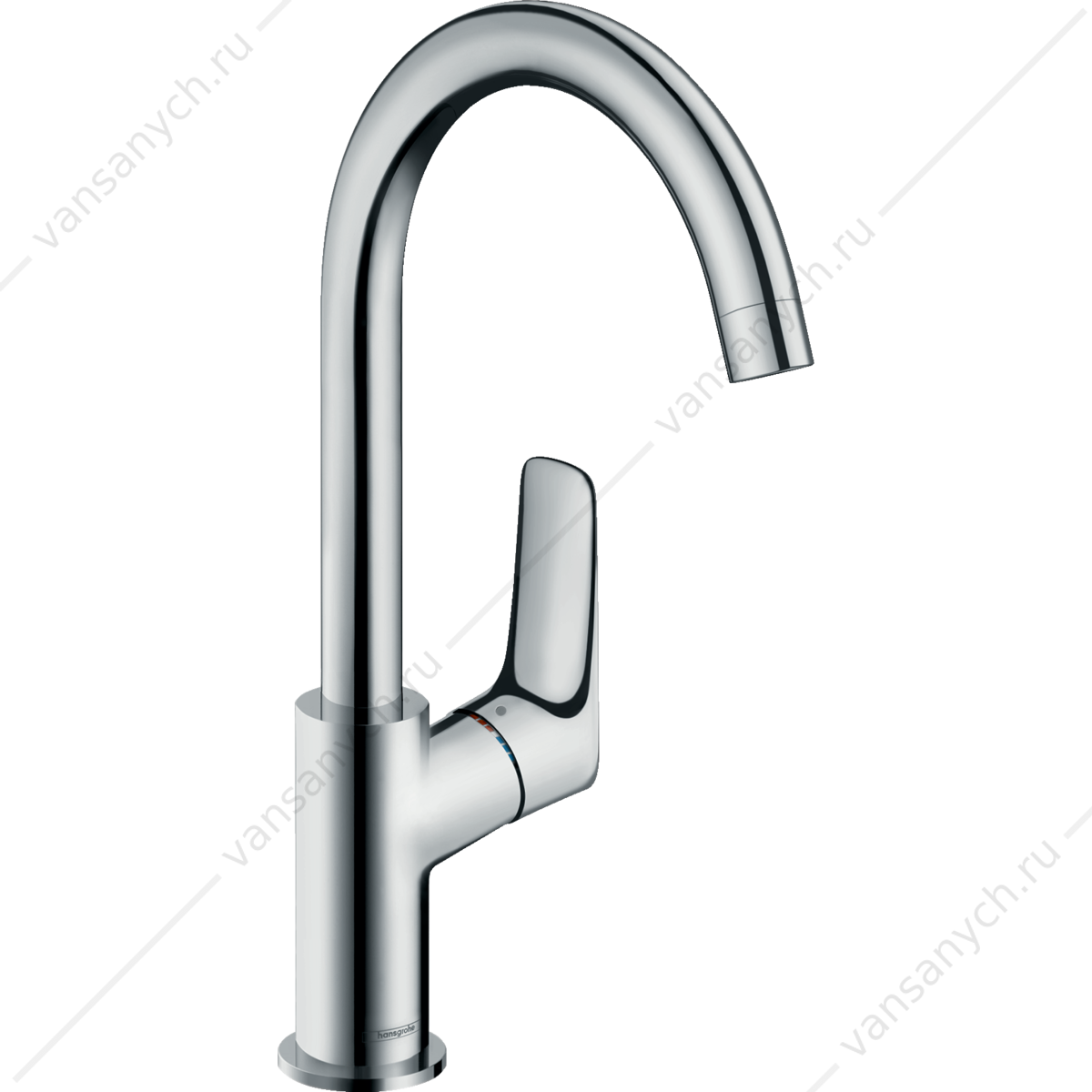 Смеситель Hansgrohe Logis для раковины 210 мм с поворот. изливом и сливным гарнитуром HANSGROHE (Германия) купить в Тюмени (Ван Саныч™)