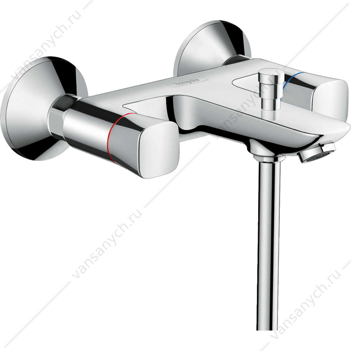 Смеситель Hansgrohe Logis для ванны с двумя рукоятками 71243000 HANSGROHE (Германия) купить в Тюмени (Ван Саныч™)
