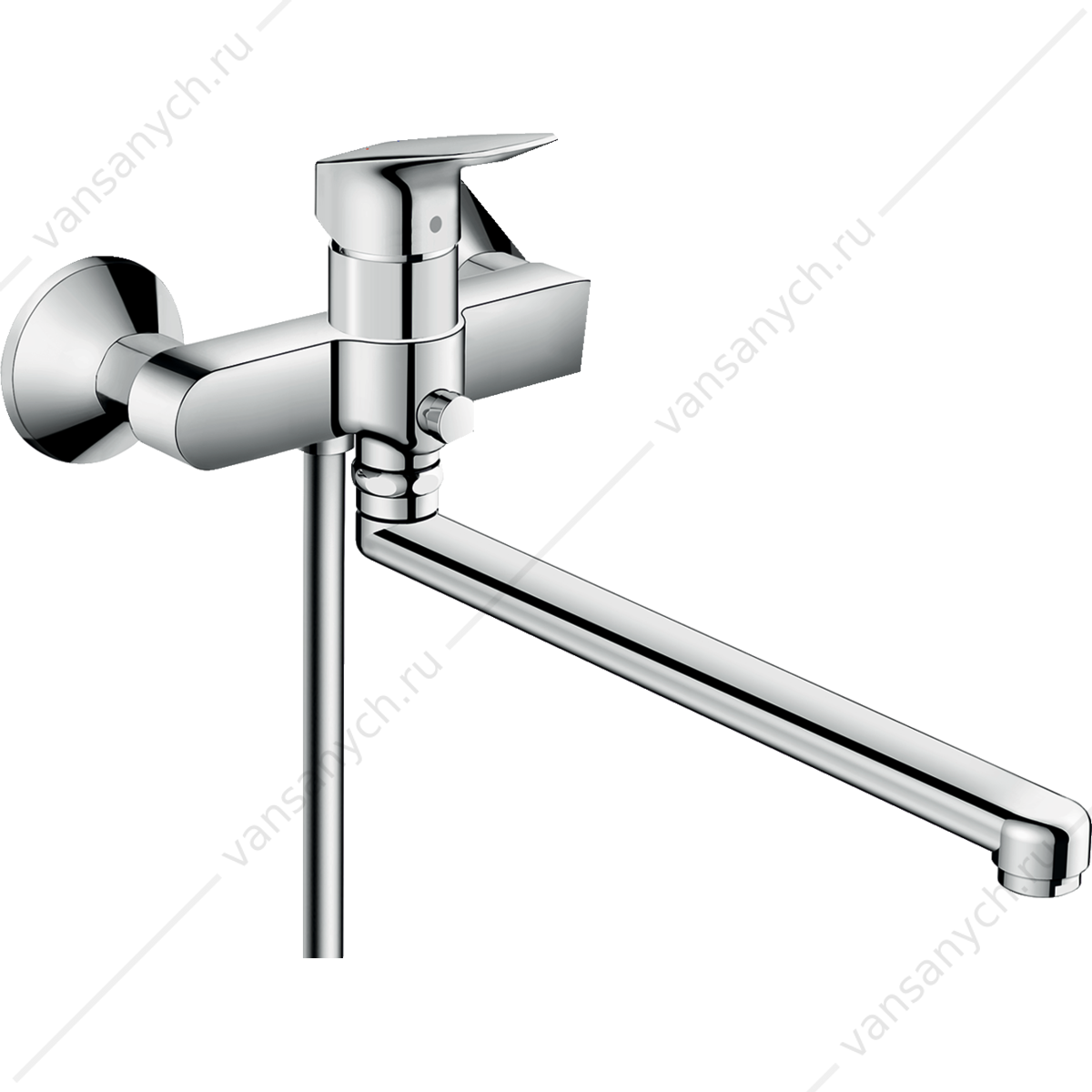 Смеситель Hansgrohe Logis для ванны с длинным изливом 71402000 HANSGROHE (Германия) купить в Тюмени (Ван Саныч™)