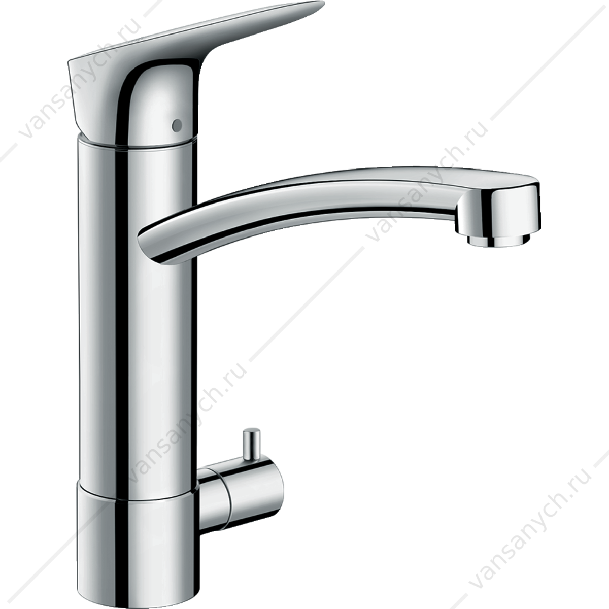 Смеситель Hansgrohe Logis для кухни с переключением на посудомоечную машину HANSGROHE (Германия) купить в Тюмени (Ван Саныч™)