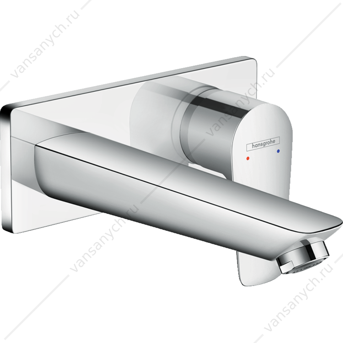 Смеситель для раковины Hansgrohe Talis E  настенный, излив 165мм  (внешняя часть) HANSGROHE (Германия) купить в Тюмени (Ван Саныч™)