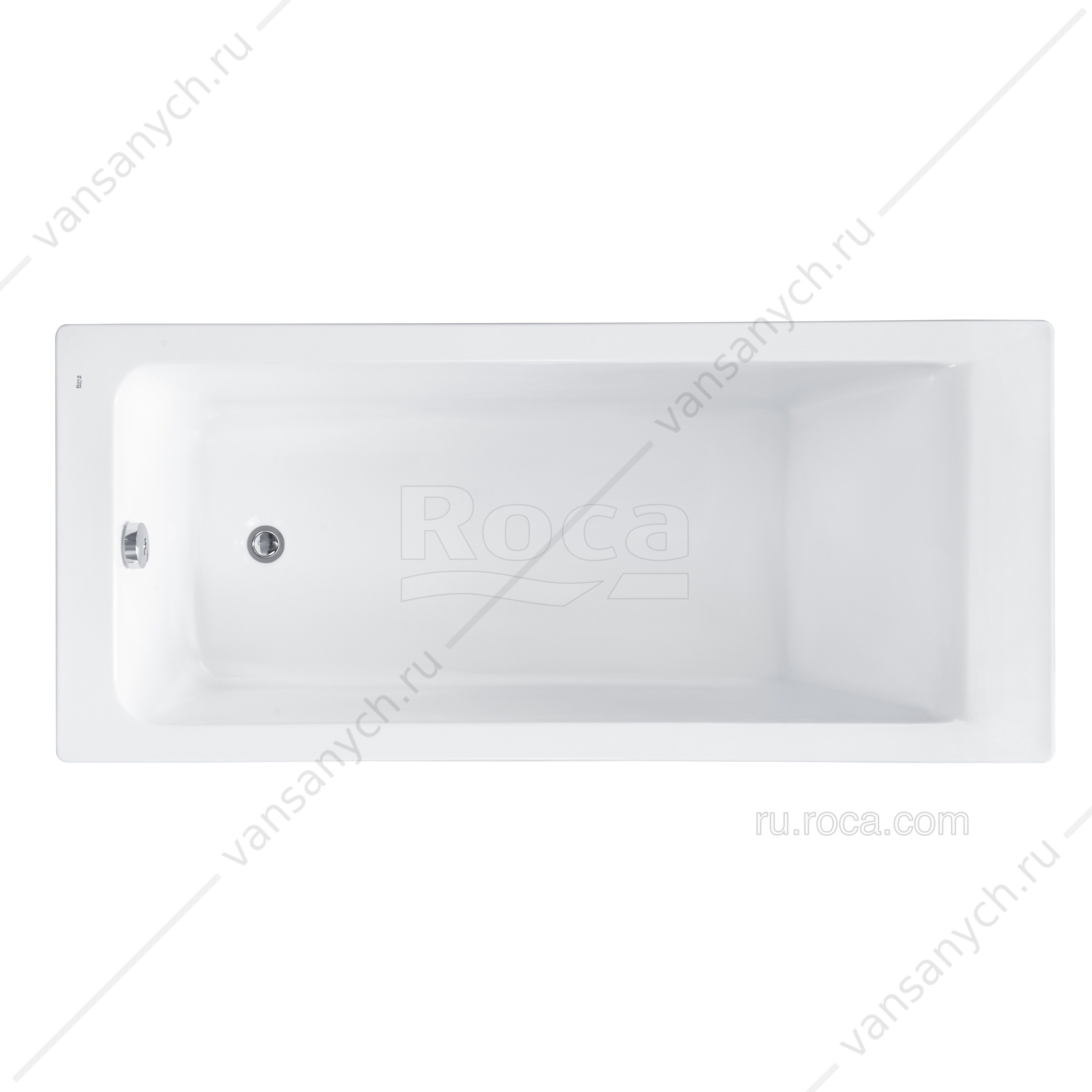 94 Ванны 170x75 акриловая Easy прямоугольная ZRU9302899 Roca (Испания) купить в Тюмени (Ван Саныч™)