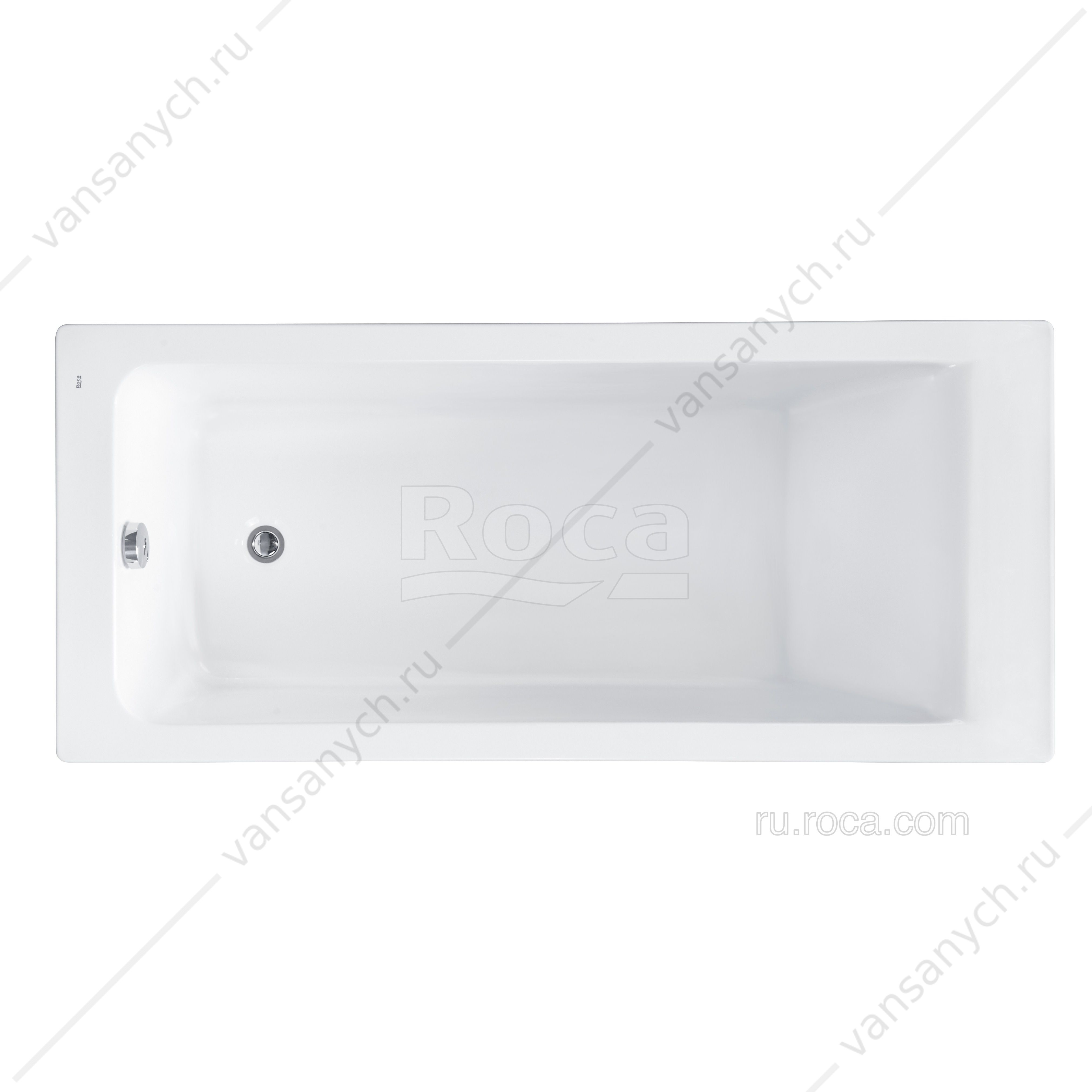 5645 Ванны 180x80 акриловая Easy прямоугольная 248618000 Roca (Испания) купить в Тюмени (Ван Саныч™)