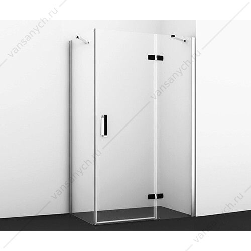 SET355 Душевой уголок 120х80х200 Aller 10H06RWHITE, белый/хром WasserKraft (Германия) купить в Тюмени (Ван Саныч™)