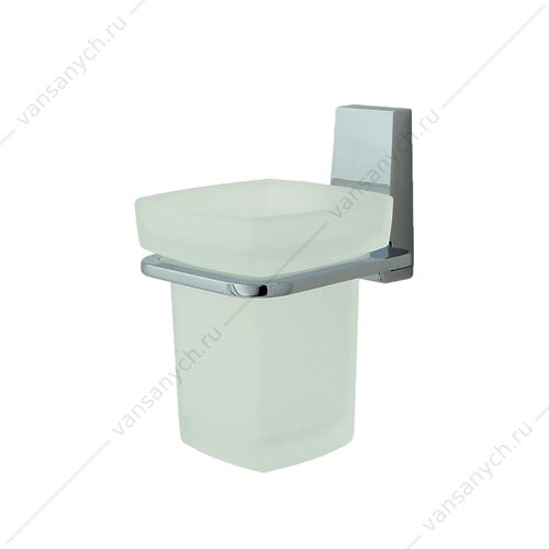 Подстаканник одинарный, Lopau K-6000, хром, K-6028 WasserKraft (Германия) купить в Тюмени (Ван Саныч™)