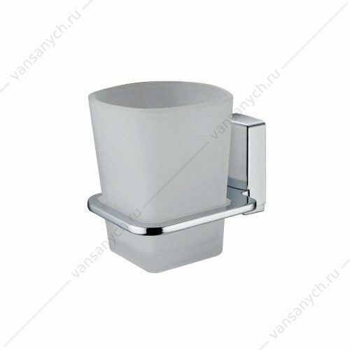 Подстаканник одинарный, Leine K-5000, хром, K-5028 WasserKraft (Германия) купить в Тюмени (Ван Саныч™)