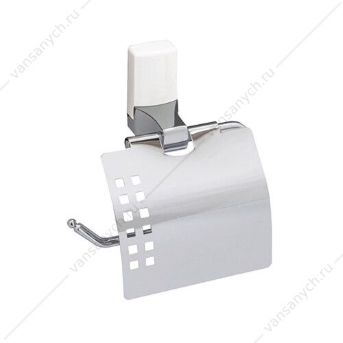 Держатель туалетной бумаги, Leine K-5000 WHITE, белый/хром, K-5025WHITE WasserKraft (Германия) купить в Тюмени (Ван Саныч™)
