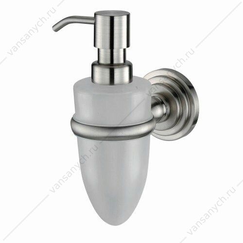 Дозатор для жидкого мыла, Ammer K-7000, Никель, K-7099 WasserKraft (Германия) купить в Тюмени (Ван Саныч™)