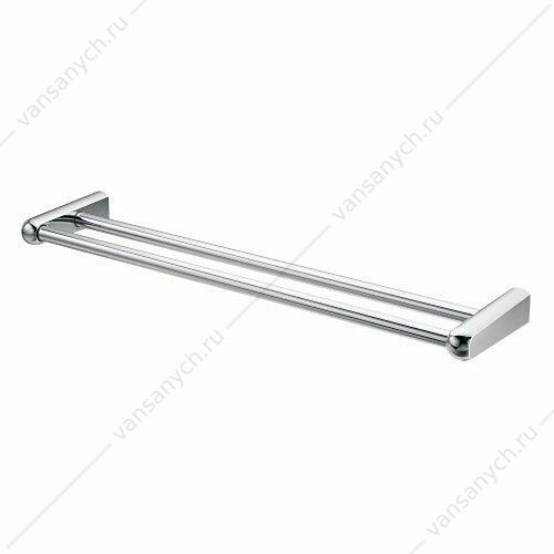 Держатель полотенец двойной, Berkel K-6800, Хром, K-6840 WasserKraft (Германия) купить в Тюмени (Ван Саныч™)