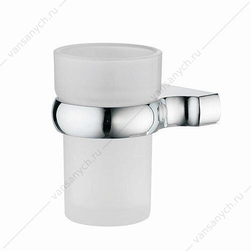 Подстаканник одинарный, Berkel K-6800, Хром, K-6828 WasserKraft (Германия) купить в Тюмени (Ван Саныч™)