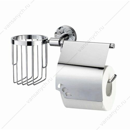 Держатель туалетной бумаги и освежителя, Isen K-4000, Хром, K-4059 WasserKraft (Германия) купить в Тюмени (Ван Саныч™)