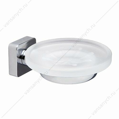 Мыльница, Lippe K-6500, Хром, K-6529 WasserKraft (Германия) купить в Тюмени (Ван Саныч™)