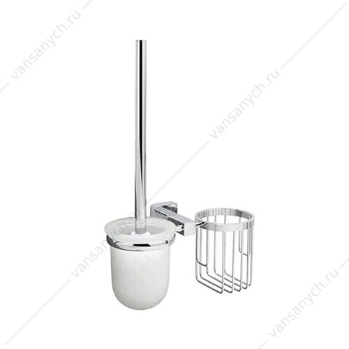 Держатель освежителя и щетки для унитаза, Lippe K-6500, Хром, K-6535 WasserKraft (Германия) купить в Тюмени (Ван Саныч™)