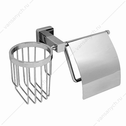 Держатель туалетной бумаги и освежителя, Lippe K-6500, Хром, K-6559 WasserKraft (Германия) купить в Тюмени (Ван Саныч™)
