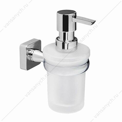 Дозатор для жидкого мыла, Lippe K-6500, Хром, K-6599 WasserKraft (Германия) купить в Тюмени (Ван Саныч™)