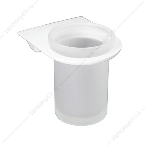 Подстаканник одинарный, Kammel K-8300WHITE, белый, K-8328WHITE WasserKraft (Германия) купить в Тюмени (Ван Саныч™)
