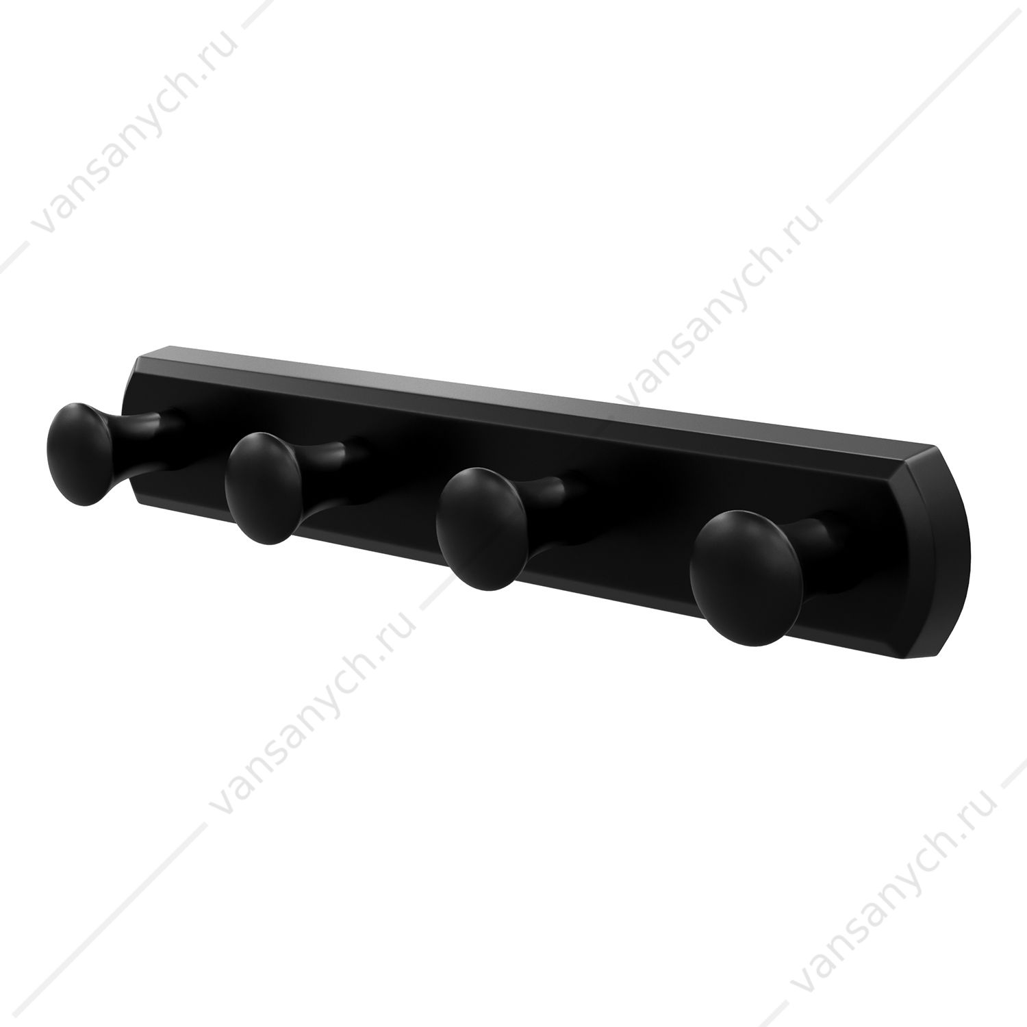 Кронштейн настенный, черный, K-1074BLACK WasserKraft (Германия) купить в Тюмени (Ван Саныч™)