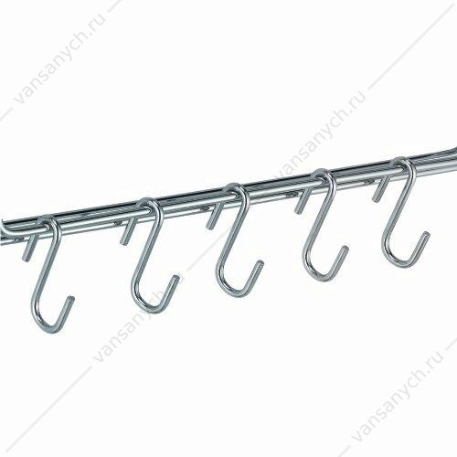 Комплект из 5 крючков, Хром, K-415 WasserKraft (Германия) купить в Тюмени (Ван Саныч™)