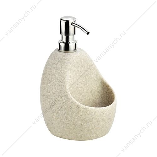 Дозатор с емкостью для губки, бежевый, K-8099 WasserKraft (Германия) купить в Тюмени (Ван Саныч™)