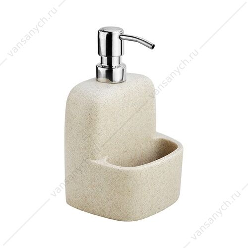 Дозатор с емкостью для губки, бежевый, K-8499 WasserKraft (Германия) купить в Тюмени (Ван Саныч™)