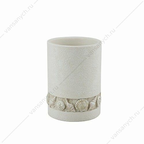 Стакан для зубных щеток, Inn K-4300, бежевый, K-4328 WasserKraft (Германия) купить в Тюмени (Ван Саныч™)