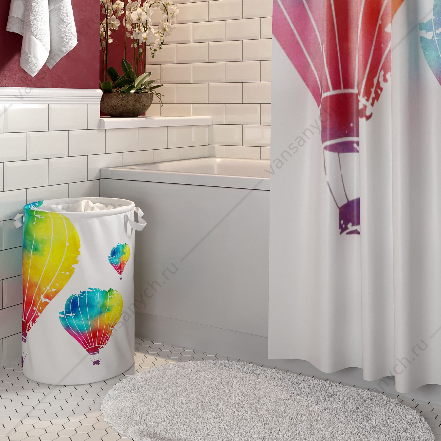 Корзина  Ammer WB-701, мультицвет WasserKraft (Германия) купить в Тюмени (Ван Саныч™)
