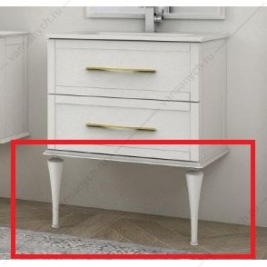 Ножки 2 штуки, высота 35 см, 8x8x35 CEZARES TIFFANY белый матовый , 40339 Cezares (Италия) купить в Тюмени (Ван Саныч™)